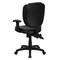 Flash Furniture Leather Contemporary Chair, 18-1/4" to 21-1/2", Adjustable Arms, Black LeatherSoft GO-930F-BK-LEA-ARMS-GG - alternate 4